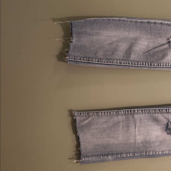 Twentyone Black by Rue21 Light Blue Distressed Boot Cut Jeans Size 9/10 - Picture 7 of 9